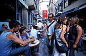 Bar & Streetcafe, Beyoglu, Istanbul Turkey