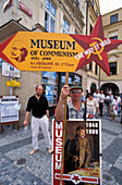 Sign Post to the Museum, Prague Czechia