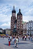 St. Mary Church, Main Market Square, Cracow Poland