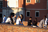 Young People, Castle Square, Kings Castle, Warsaw Poland