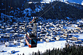 Cable Car at Jakobshorn, Apres Ski, Grisons, Switzerland
