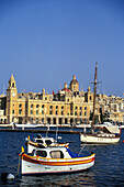 Blick auf Vittoriosa, Malta
