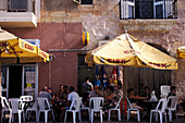 Cafe, Harbour, Marsaxlokk Malta