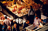 Fish section Central Market, Athens, Greece
