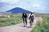 Radwandern, Bog Road, Twelve Bens, Co. Galway Irland