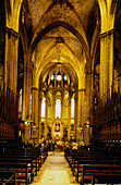 Choir Cathedral Barcelona, Choir La Seu Cathedral, Old City, Barri Gotic, Barcelona, Catalonia, Spain