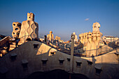 Casa Mila, La Pedrera, Barcelona, Katalonien, Spanien