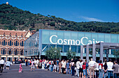 Exterior Museum Barcelona, Cosmo Caixa, Science Museum, Museu de le Sienca, Barcelona, Catalonia, Spain