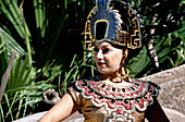 Bali Folkloristic Woman Spain, Bali folkloristic woman in Port Aventura, Theme Park Salou, Costa Daurada, Catalonia, Spain