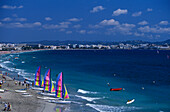 Platja d´en Bossa, Ibiza, Balearen, Spanien