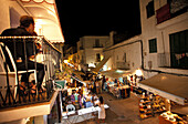 Shopping, Ibiza Stadt, nachts, Ibiza, Balearen Spanien