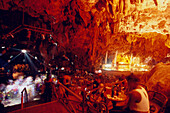 Nightclub in a cave, Guacara Taina, Santo Domingo, Dominican Republic, Caribbean