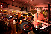 Musicians at Hog's Breath Saloon, Key West Florida, USA