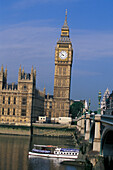 Westminster Bridge, Big Ben, London Großbritannien