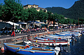 Garda, Hafen, Gardasee, Trentino, Italien