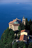 Monastry Monte Castello, Gardasee, Trentino, Italien