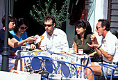 Sirmione, Restaurant, Gardasee, Trentino, Italien