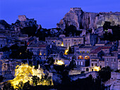 Dorf, Les Baux-de-Provence, Bouches-du-Rhone Provence, Frankreich