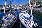 Harbour, Puerto de Mogan, Gran Canaria, Kanarische Inseln, Spanien