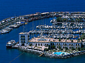 Fischereihafen, Puerto de Mogan, Gran Canaria, Kanarische Inseln, Spanien