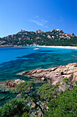Beach, Plage de Roccapina, west coast near Sartene, Corsica, France