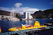 Ausflugs-U-Boot, Puerto de Mogán, Gran Canaria, Kanarische Inseln, Spanien