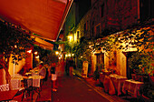 Restaurant, night life, Porto-Vecchio Corsica, France