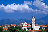 Kirche, Piana bei Porto, Westküste, Korsika, Frankreich