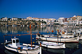 Fischerhafen, Es Castell bei Maó, Menorca, Spanien