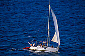 Sailing boat, Mediteranean, Corsica, France
