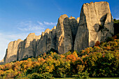 Rochers des Mees, Felsen von Les Mees, Alpes-de-Haute-Provence, Provence, Frankreich