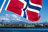 Flag of Norway, Bodö, Nordland Norwegen