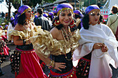 Zigeunerinen, Karneval, Santa Cruz de Tenerife, Teneriffa, Kanarische Inseln, Spanien, Europa