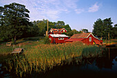 Summer residences, Grisslehamn, Vaeddoe, Stockholm´s Archipelago Sweden