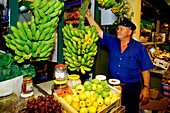 Bananen, Markthalle La Recoba, Spain Canary Islands