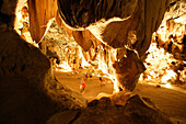 Visitor group in Kango Caves, near Oudtshoorn, Western Cape, South Africa