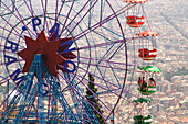 Riesenrad, Tibidabo, Barcelona, Spanien