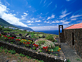 Cloister Monasterio near  Los Llanillos, El Hierro, Canary Islands, Spain