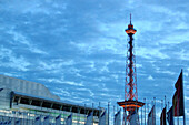 Icc and radio tower, berlin, germany