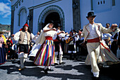 Folkloretanz, Fest der Mandelblüte, Tejeda, Gran Canaria Kanarische Inseln, Spanien