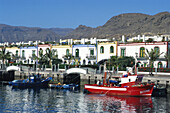 Fischerhafen, Puerto de Mogán, Gran Canaria, Kanarische Inseln Spanien