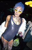 Transvestit, Nightlife, Karneval, Las Palmas, Gran Canaria Kanarische Inseln, Spanien