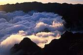 Vom Pico de las Nieves 2230m, , NP Caldera de Taburiente La Palma, Kanarische Inseln