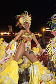 Woman in the carnival costume, Carnival, Santa Cruz de Tenerife