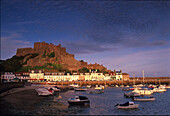 Schloss Mont Orgueil, Gorey, Jersey Kanalinseln, Grossbritannien