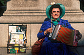 Musikerin Eileen, Dublin Irland