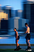 Inline-Skater, Stanley Park, Vanvouver British Columbia, Kanada