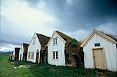 Grassodenhaeuser, Museumshof Glaumbaer Norden, Island