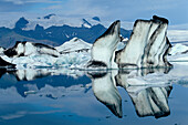Gletschersee Joekulsarlon, Sueden Island