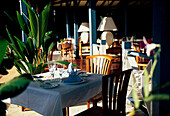 Restaurant Anonyme Island Resort, Anonyme Island, Mahe Seychellen